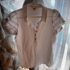 New without tags door display Burberry polo